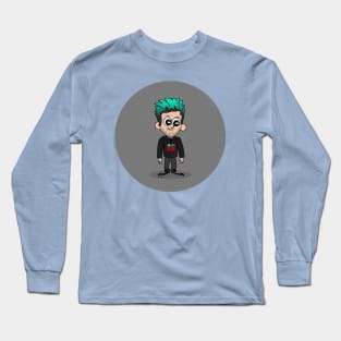 The Young Man With Green Hair Long Sleeve T-Shirt